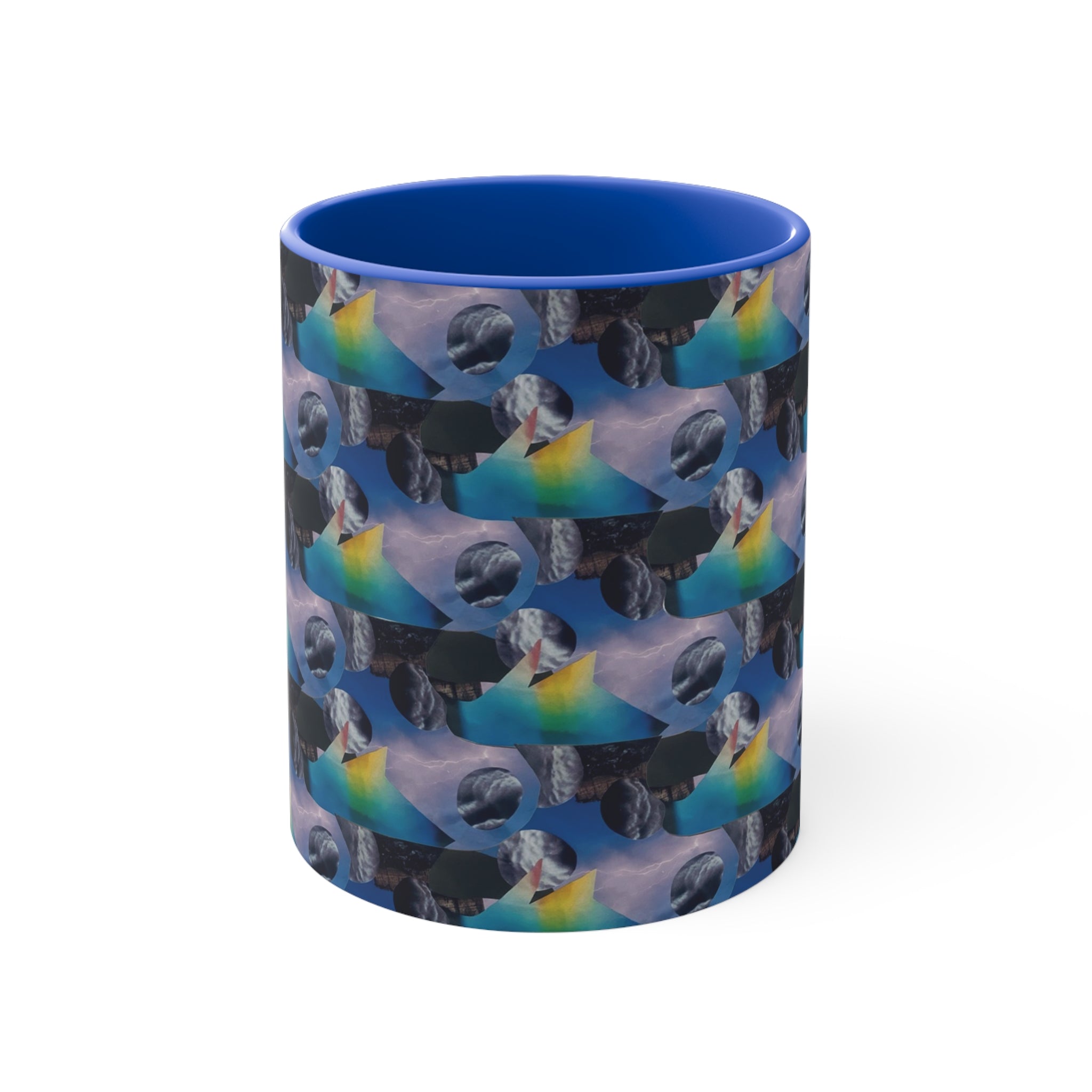SKY VESSEL Mug • Blue Accent • 11oz