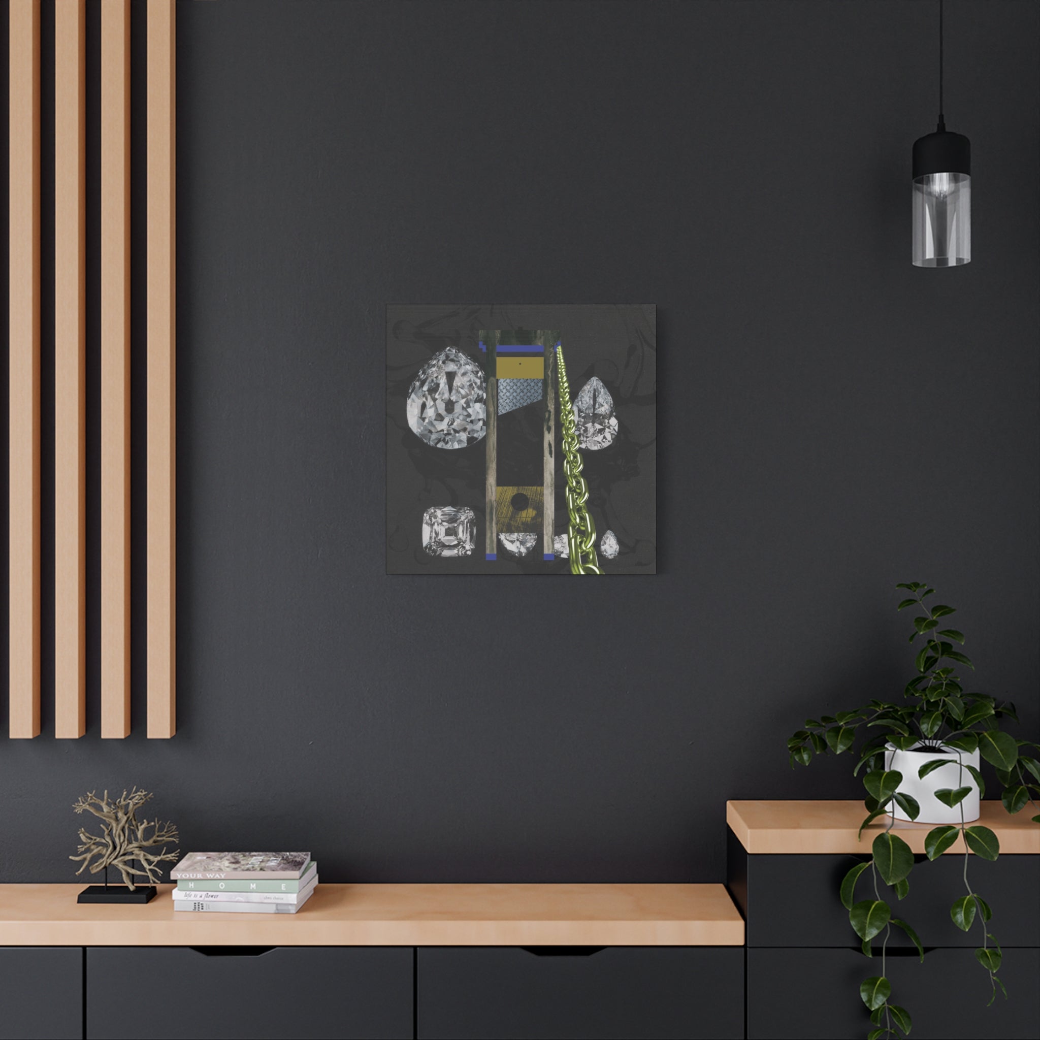 BARBER SHOP 3 • Matte Canvas, Stretched, 1.25"