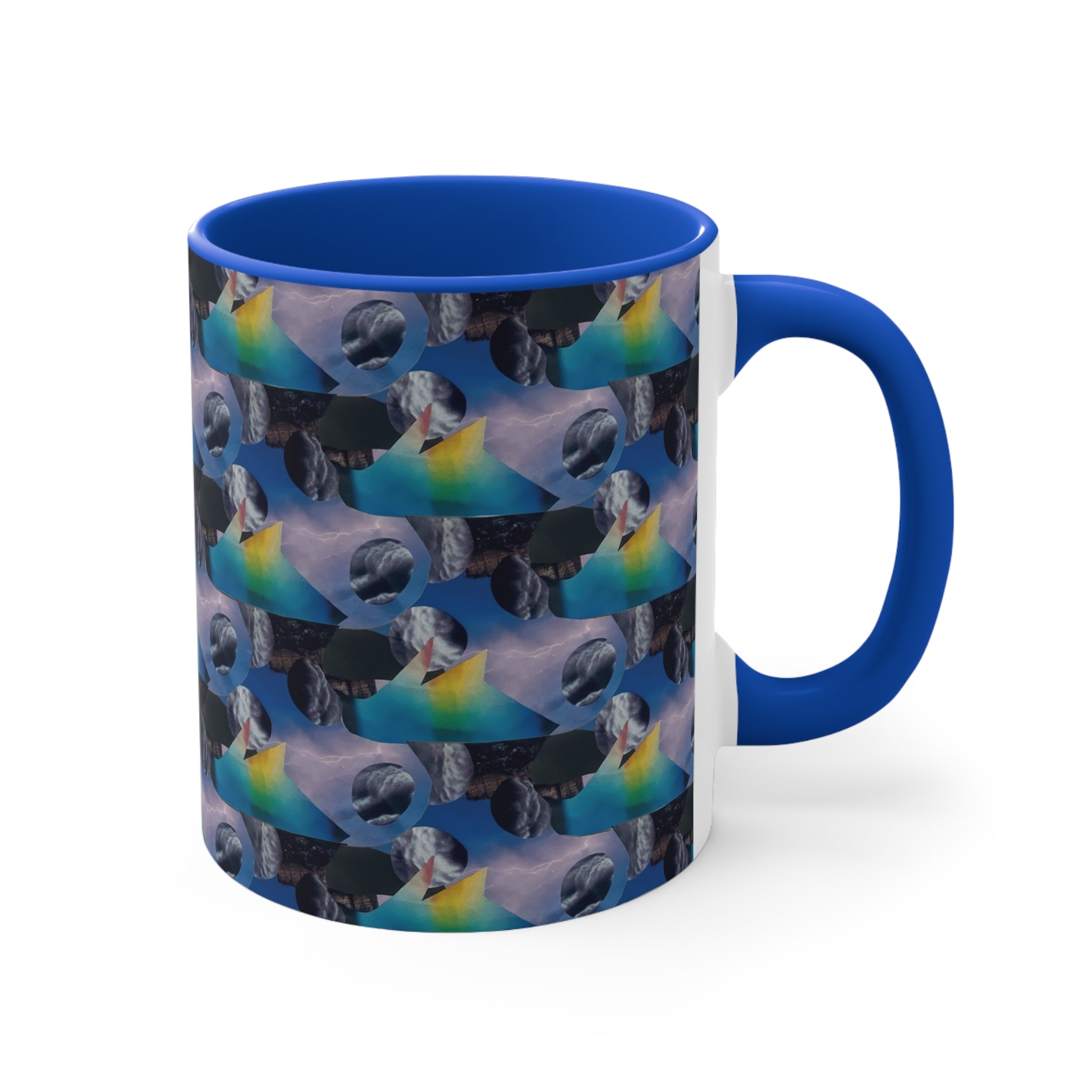 SKY VESSEL Mug • Blue Accent • 11oz