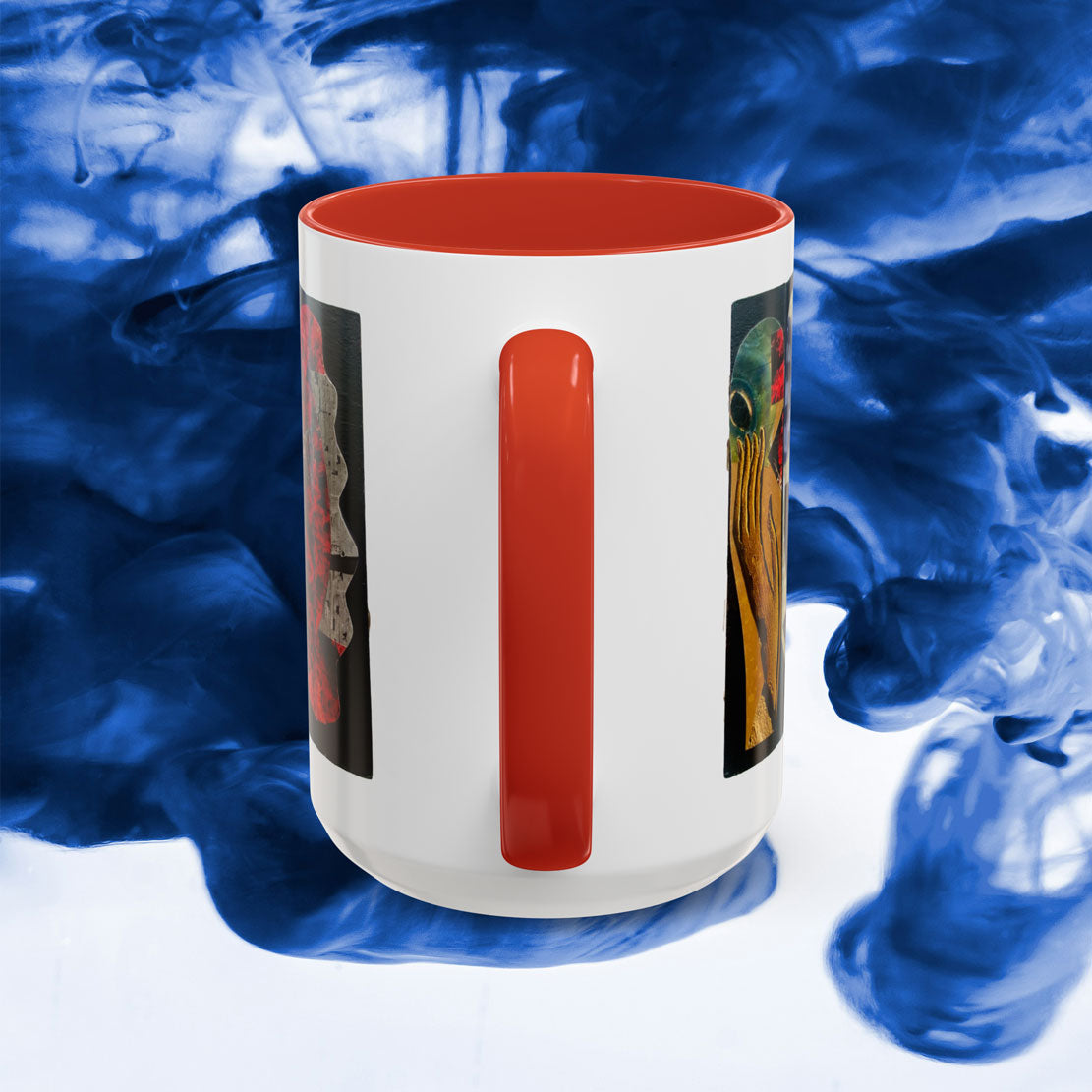 TIME TRAVEL MUG • RED ACCENT • 15oz