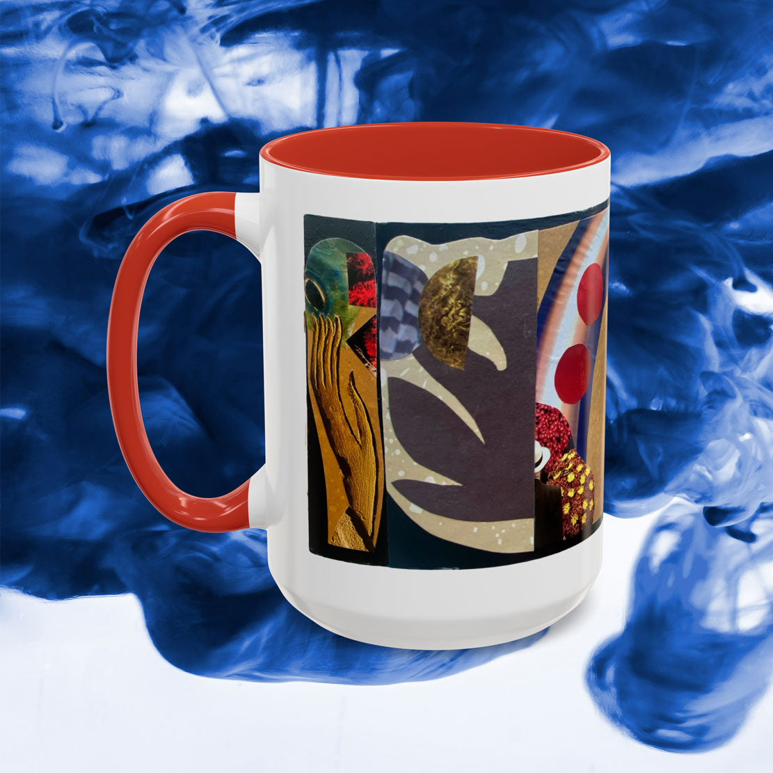 TIME TRAVEL MUG • RED ACCENT • 15oz