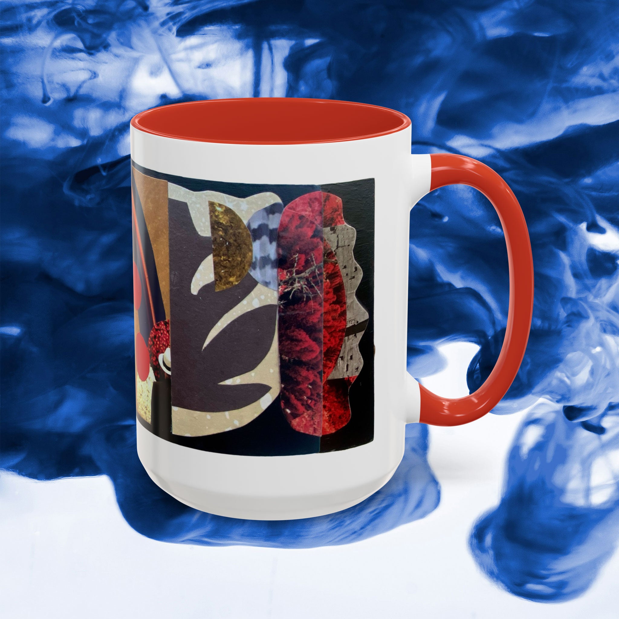TIME TRAVEL MUG • RED ACCENT • 15oz