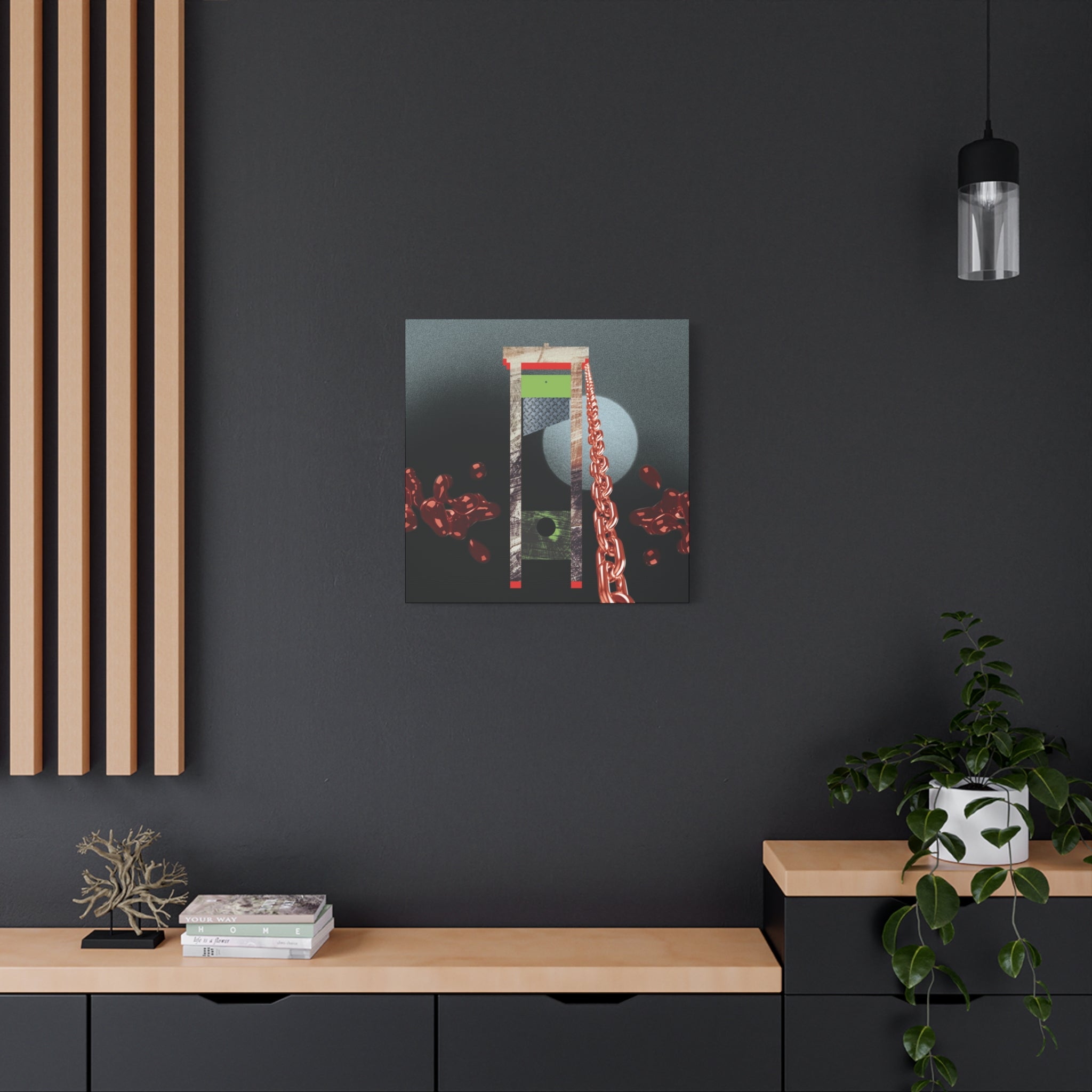 BARBER SHOP 2 • Matte Canvas, Stretched, 1.25"