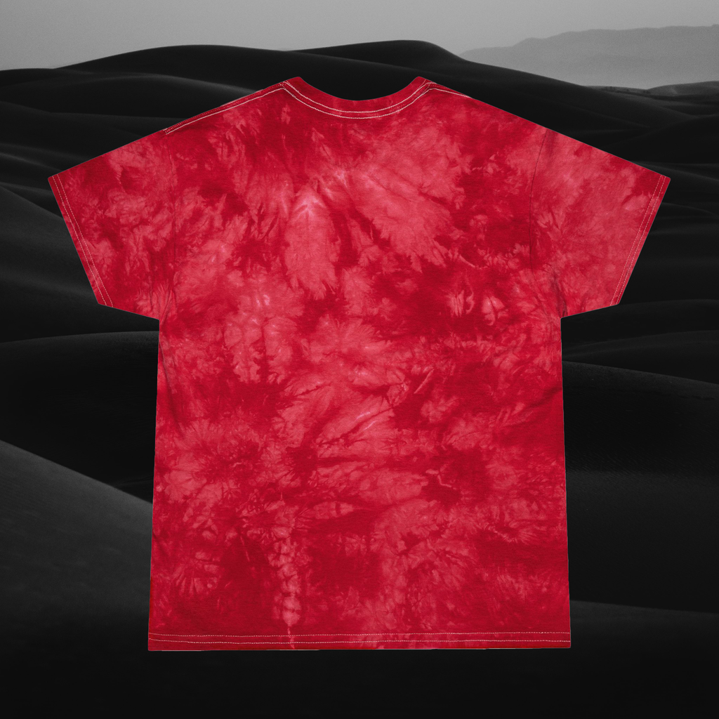 LITANY AGAINST FEAR • Preshrunk cotton Tie Dye Tee • Molten