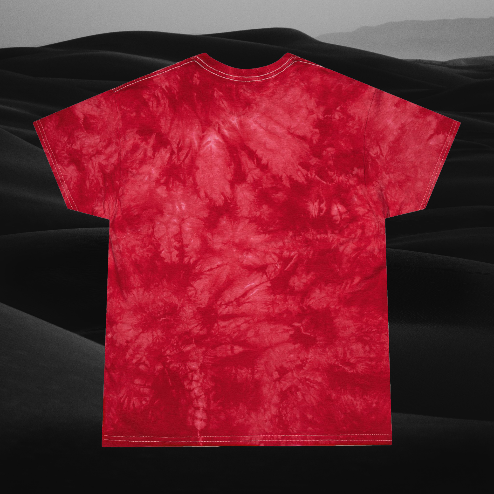 LITANY AGAINST FEAR • Preshrunk cotton Tie Dye Tee • Molten