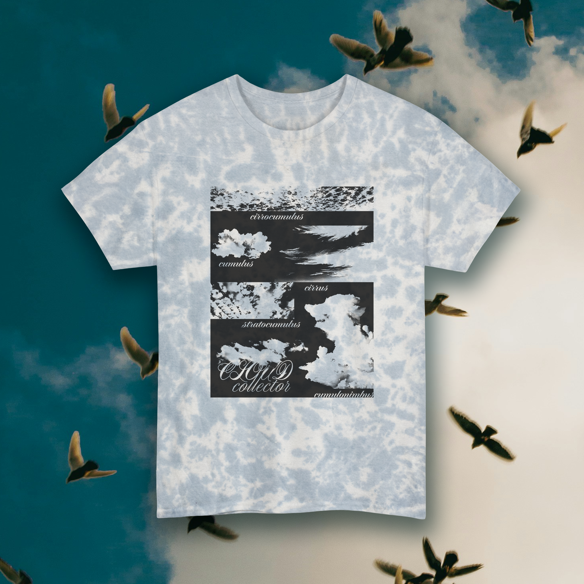 CLOUD COLLECTOR • Tie Dye Cotton Tee