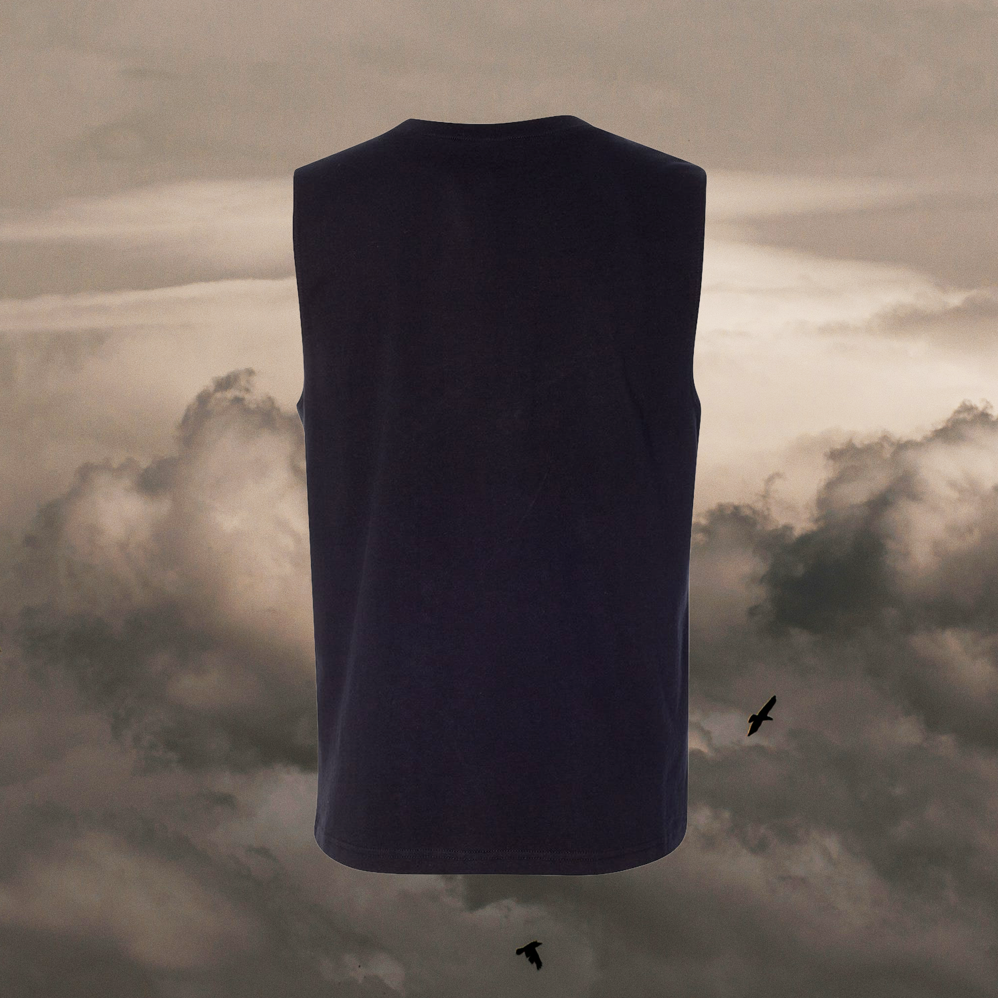 CLOUD COLLECTOR • Jersey Muscle Tank • black