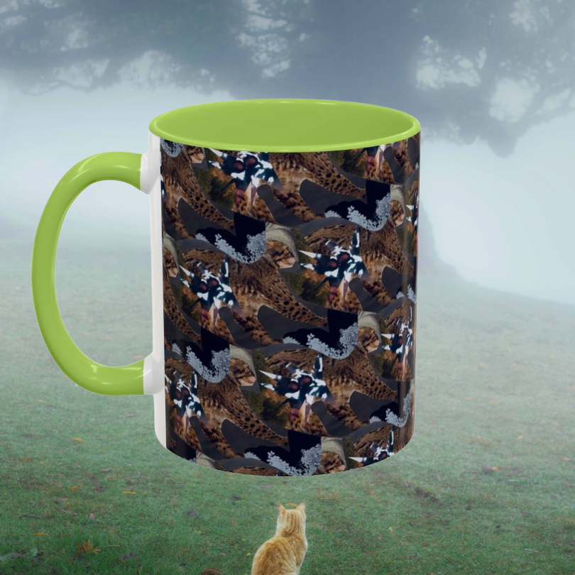 ELEMENTAL MUG • GREEN ACCENT • 15oz