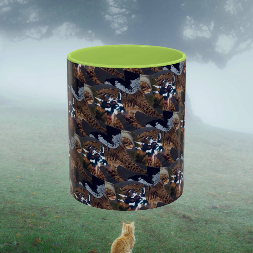 ELEMENTAL MUG • GREEN ACCENT • 15oz